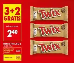 Biedronka Baton Twix, 50 g oferta