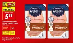 Biedronka Szynka zawędzana Kraina Wędlin 250 g oferta