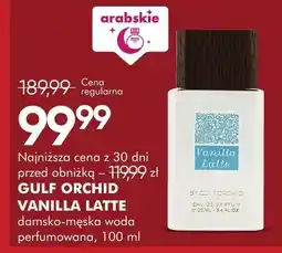 SuperPharm Woda perfumowana damsko-męska Gulf Orchid Vanilla Latte oferta