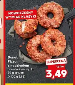 Kaufland Donut Pizza z nadzieniem pomidor/ser/szynka oferta