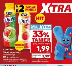 Kaufland Napój jogurtowy JOVI DUET o smaku Banan-Truskawka oferta
