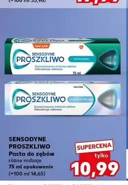 Kaufland Pasta do zębów SENSODYNE PROSZKLIWO Extra Fresh oferta