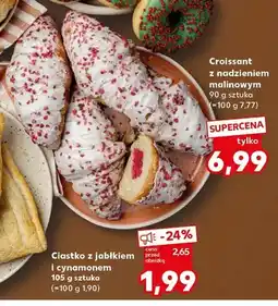Kaufland Croissant z nadzieniem malinowym oferta