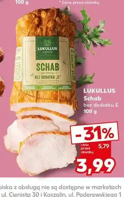 Kaufland Schab LUKULLUS bez dodatku E oferta