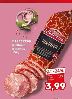 Kaufland Kiełbasa Kindziuk Balcerzak oferta