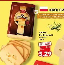 Kaufland Ser Królewski wędzony Sierpc oferta