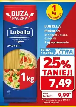 Kaufland Makaron spaghetti Lubella oferta