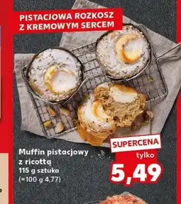 Kaufland Muffin pistacjowy z ricottą oferta