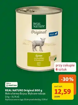 Maxi Zoo Karma dla psa Maxi natural oferta