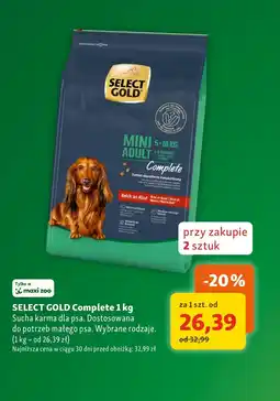 Maxi Zoo Karma dla psa Select Gold oferta