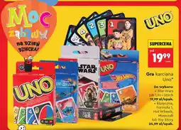 Biedronka Gra karciana Uno Star Wars oferta