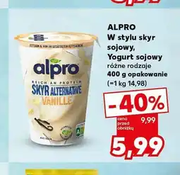 Kaufland W stylu skyr sojowy ALPRO oferta