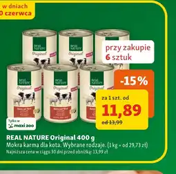 Maxi Zoo Mokra karma dla kota Real Nature oferta