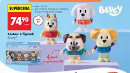 Biedronka Figurki Bluey park wodny 4-pak wys. 6cm oferta
