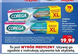 Kaufland Krem do mocowania protez zębowych COREGA Super Mocny Neutralny Smak oferta