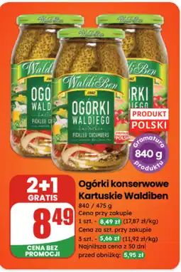 Dino Ogórki konserwowe Kartuskie Waldiben oferta