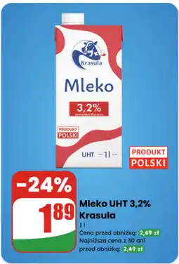 Dino Mleko UHT 3,2% Krasula oferta