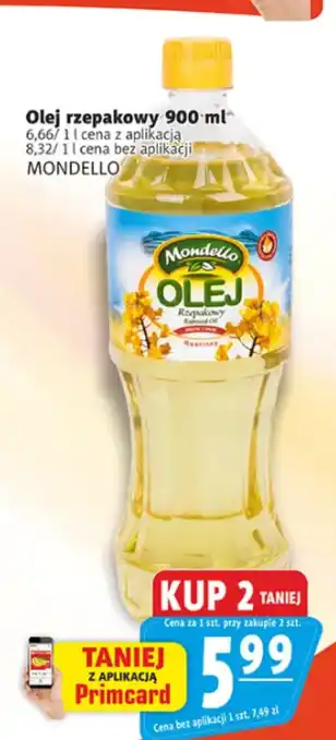 Mondello Olej rzepakowy