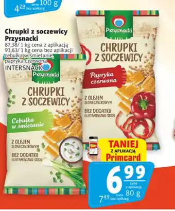 Przysnacki Chrupki z soczewicy