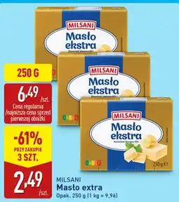 ALDI Masło extra MILSANI oferta