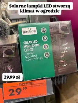 Biedronka Lampki solarne dzwonki LED gardenic 87cm 6 diod LED RGB oferta