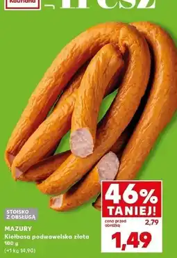 Kaufland Kiełbasa podwawelska złota oferta