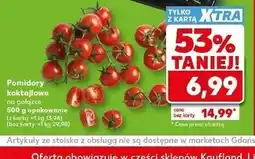 Kaufland Pomidory koktajlowe na gałązce oferta