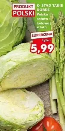Kaufland Polska sałata lodowa oferta