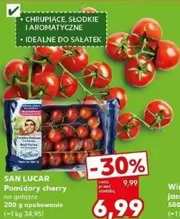 Kaufland Pomidory cherry na gałązce oferta