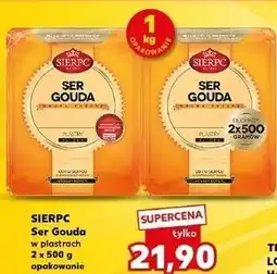 Kaufland SIERPC Ser Gouda w plastrach oferta