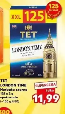 Kaufland TET LONDON TIME Herbata czarna oferta