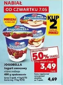 Kaufland JOGOBELLA Jogurt owocowy różne rodzaje oferta