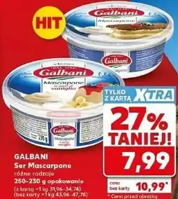 Kaufland GALBANI Ser Mascarpone oferta