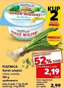 Kaufland PIĄTNICA Serek wiejski oferta