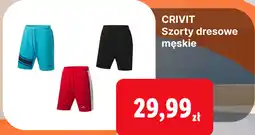 Lidl CRIVIT Szorty dresowe męskie oferta