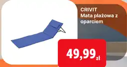 Lidl CRIVIT Mata plażowa z oparciem oferta
