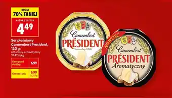 Biedronka Ser pleśniowy President oferta