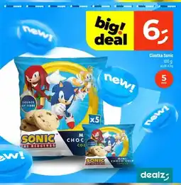 Dealz Ciastka Sonic 5-pak oferta