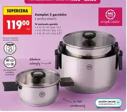 Biedronka Zestaw garnków MG Home oferta