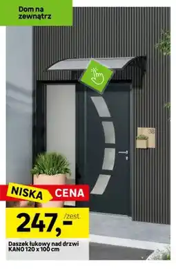 Leroy Merlin Daszek łukowy nad drzwi KANO 120x100cm oferta