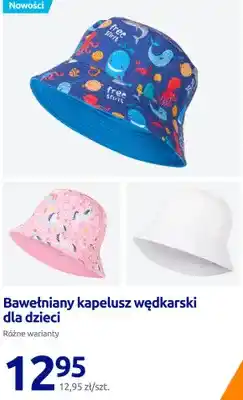 Action Bawełniany kapelusz wędkarski dla dzieci oferta
