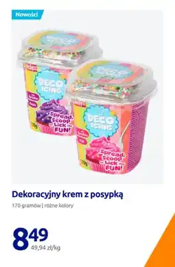 Action Dekoracyjny krem z posypką Becky's Purple oferta