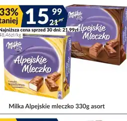 Sużyw Milka alpejskie mleczko oferta