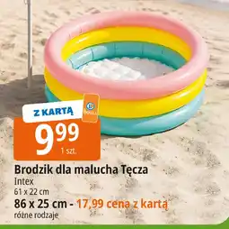 E.Leclerc Basen dmuchany tęcza 86 x 25 cm Intex oferta