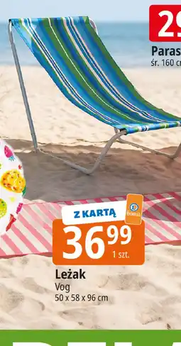 E.Leclerc Leżak plażowy Vog oferta