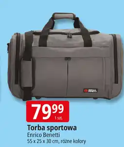 E.Leclerc Torba podróżna 55 x 25 30 cm Enrico Benetti oferta