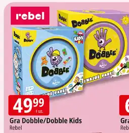 E.Leclerc Gra dobble kids Rebel Gry oferta