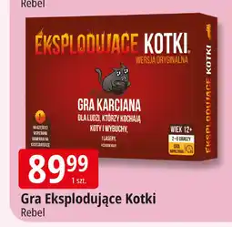 E.Leclerc Gra eksplodujące kotki Rebel Gry oferta