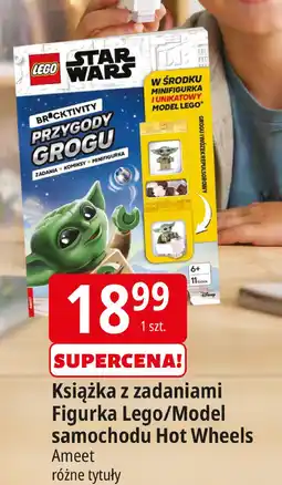 E.Leclerc Książka z figurką przygody grogu Lego Star Wars oferta