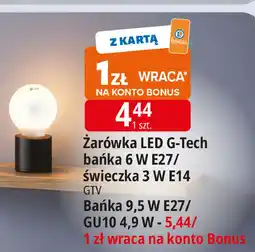 E.Leclerc Żarówka led gu10 4.9w Gtv oferta